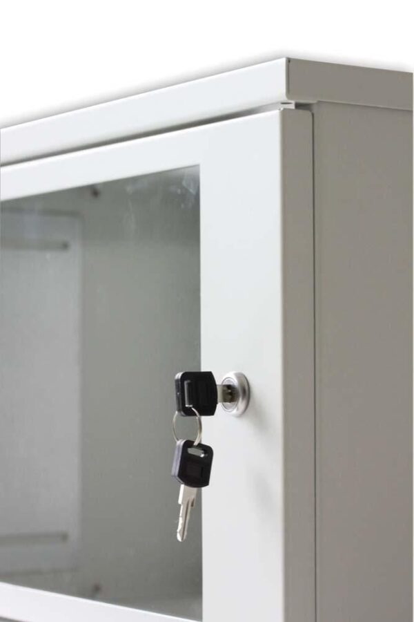 Intellinet Armadio Rack 19'' a muro 6 unità prof. 320 Grigio Assemblato - immagine 3