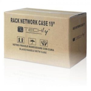 Techly Professional Armadio Rack 19'' a Muro 6U prof. 320 Grigio Assemblato