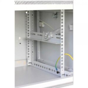 Techly Professional Armadio Rack 19'' a muro 12 unità sezione unica prof. 450mm Grigio