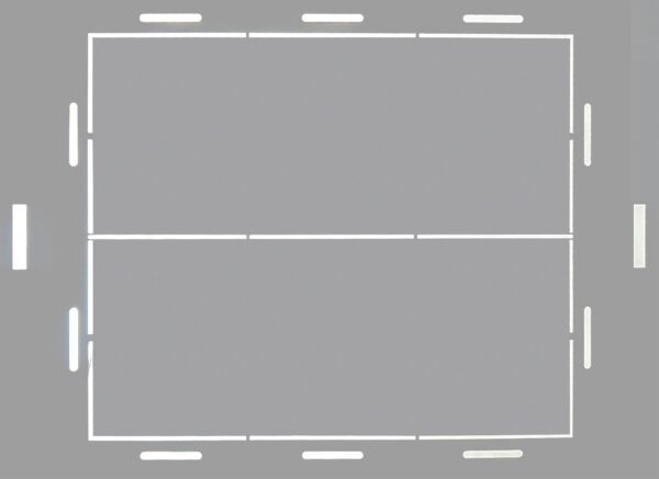Techly Professional Armadio Rack 19'' a Muro 12 Unità P.600 mm Flat Pack Grigio - immagine 6