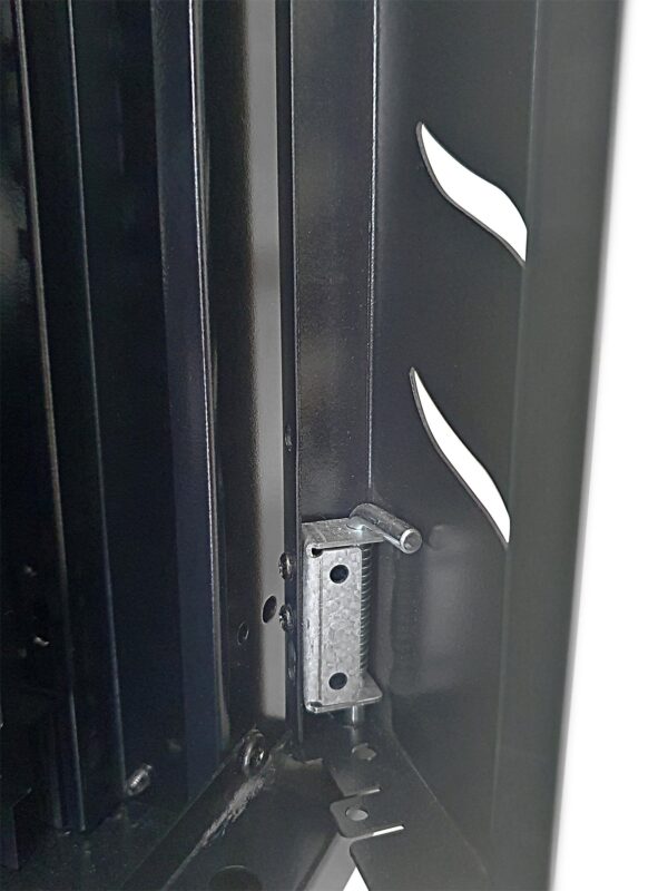 Techly Professional Armadio Rack 19'' a Muro 12 Unità P.600 mm Flat Pack Grigio - immagine 5