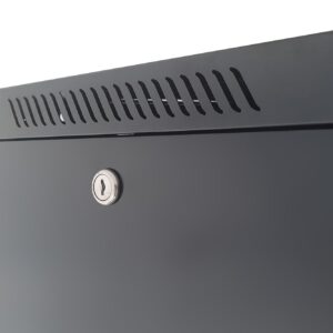Techly Professional Armadio Rack 19'' a Muro 15 Unità P.600 mm Flat Pack Nero