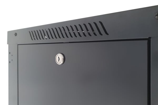 Techly Professional Armadio Rack 19'' a Muro 15 Unità P.600 mm Flat Pack Nero