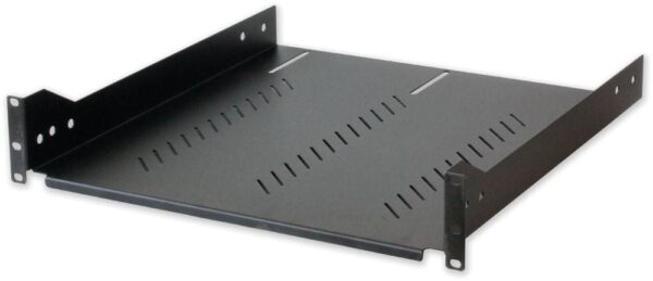 Intellinet Mensola per Rack 19'' 470 mm 2U Nera 4 punti - immagine 3