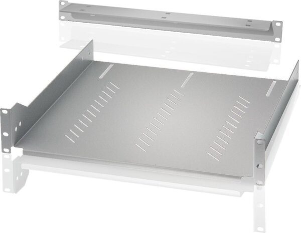 Intellinet Mensola per Rack 19'' 470 mm 2U Nera 4 punti - immagine 2