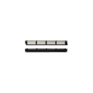 Logilink Pannello Patch 24 Posti 1HE Cat.6 UTP Nero