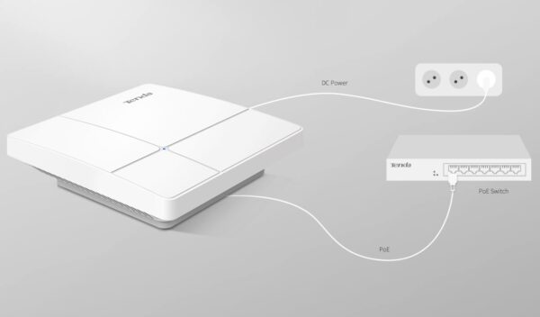 Tenda Access Point Wireless da Soffitto AC1200 Dual Band Gigabit Wave 2, I24 - immagine 7