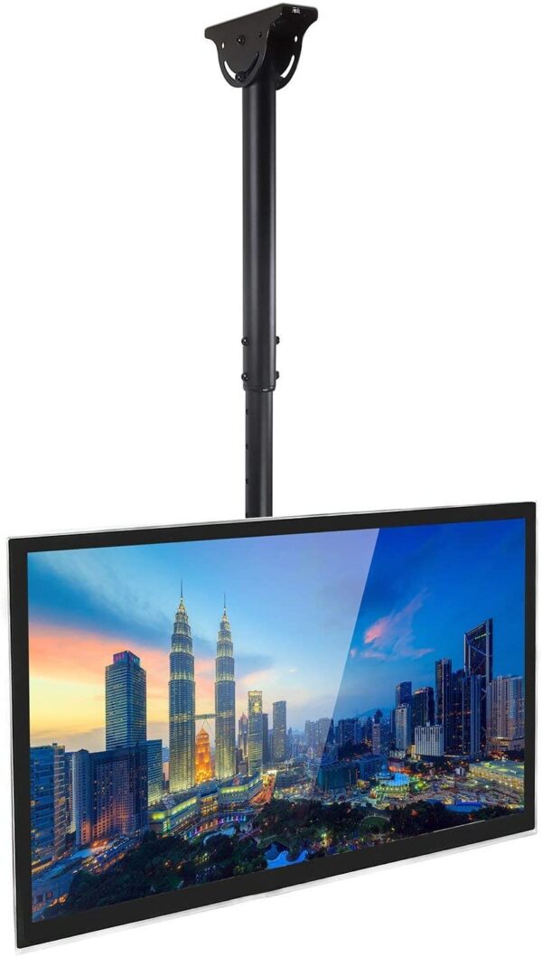 Techly Supporto Telescopico a Soffitto fino a 1,6m per TV LED LCD 23-42'' - immagine 4