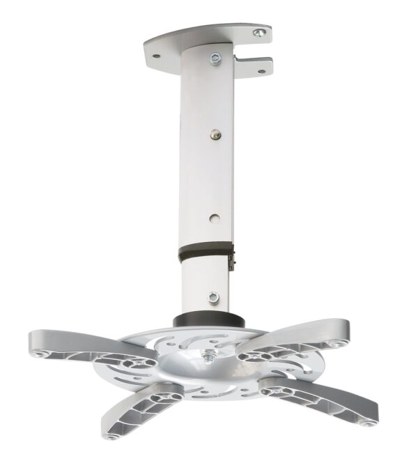 Techly Supporto a Soffitto per Proiettori Estensione 30-37 cm Silver - immagine 7