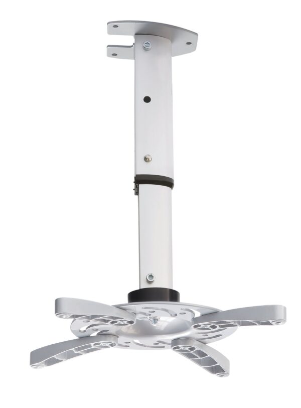 Techly Supporto a Soffitto per Proiettori Estensione 30-37 cm Silver - immagine 4