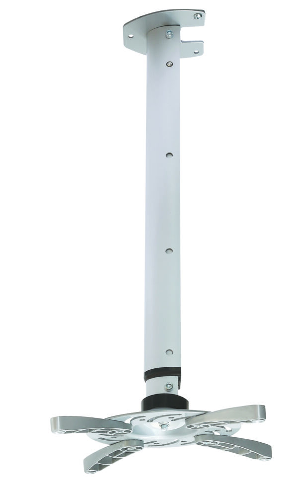 Techly Supporto a Soffitto per Proiettori Estensione 60-102 cm Silver - immagine 4