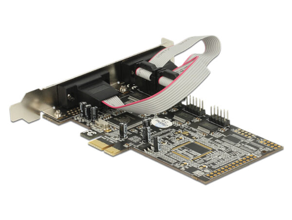 Delock Scheda PCI Express 4 Porte Seriali RS-232 - immagine 4