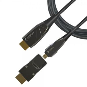 Techly Cavo HDMI™ A/A Micro HDMI™ AOC in Fibra Ottica 4K 10m
