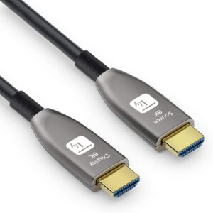Techly Cavo Ottico Attivo HDMI™ 2.1 Active Optical Cable 8K 48Gbps eARC HDMI™ A/A M/M 15m