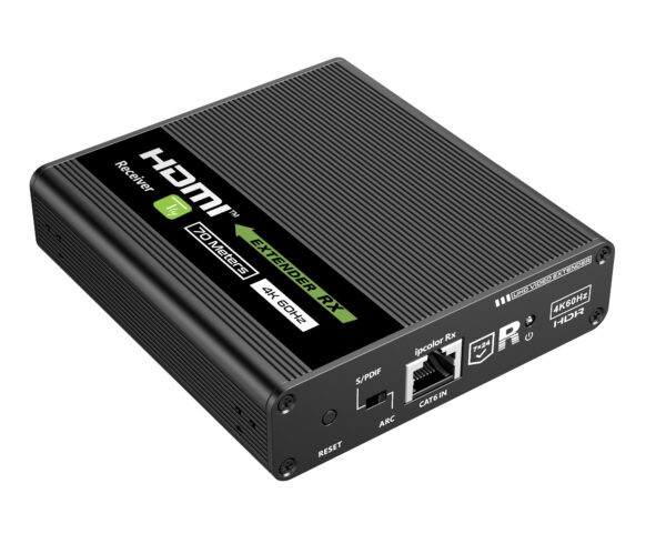 Techly Amplificatore Extender HDMI 4K fino a 70m su Cavo Cat.6/6A/7 punto-punto - immagine 8