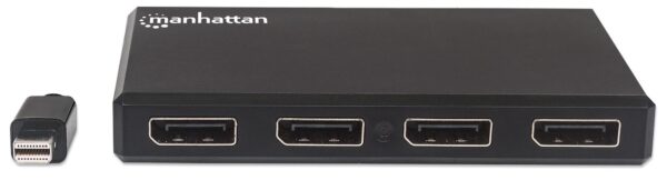 Manhattan Splitter Hub Mini DisplayPort a 4 porte DisplayPort con MST - immagine 3