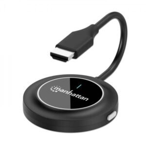 Manhattan Adattatore Wireless HDMI 1080p con Trasmettitore HDMI per IDATA USBC-1080WL