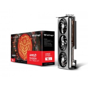 SAPPHIRE VGA RADEON RX 7800 XT, NITRO+ RX 7800 XT GAMING OC, 16GB GDDR6, DUAL HDMI / DUAL DP