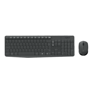 LOGITECH BUNDLE WIRELESS MOUSE + TASTIERA MK235 GRIGIO