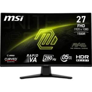 MSI MONITOR GAMING CURVO 27 LED VA FHD 16:9, 1MS 280Hz, DP/HDMI