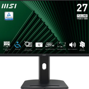 MSI MONITOR 27 LED IPS 16:9 FHD 1MS 100hz, PIVOT, VGA/HDMI, MULTIMEDIALE