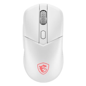 MSI MOUSE VERSA 300 W BIANCO, WIRELESS, OTTICO, 8000DPI,6 PULSANTI CON ROTELLA