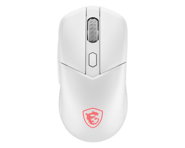 MSI MOUSE VERSA 300 W BIANCO, WIRELESS, OTTICO, 8000DPI,6 PULSANTI CON ROTELLA