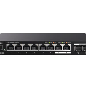TENDA SWITCH UNMANAGED DESKTOP, 8*2.5GE + 2*10G SFP