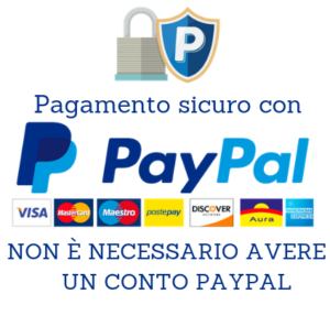 Pagamento sicuro con carta di credito